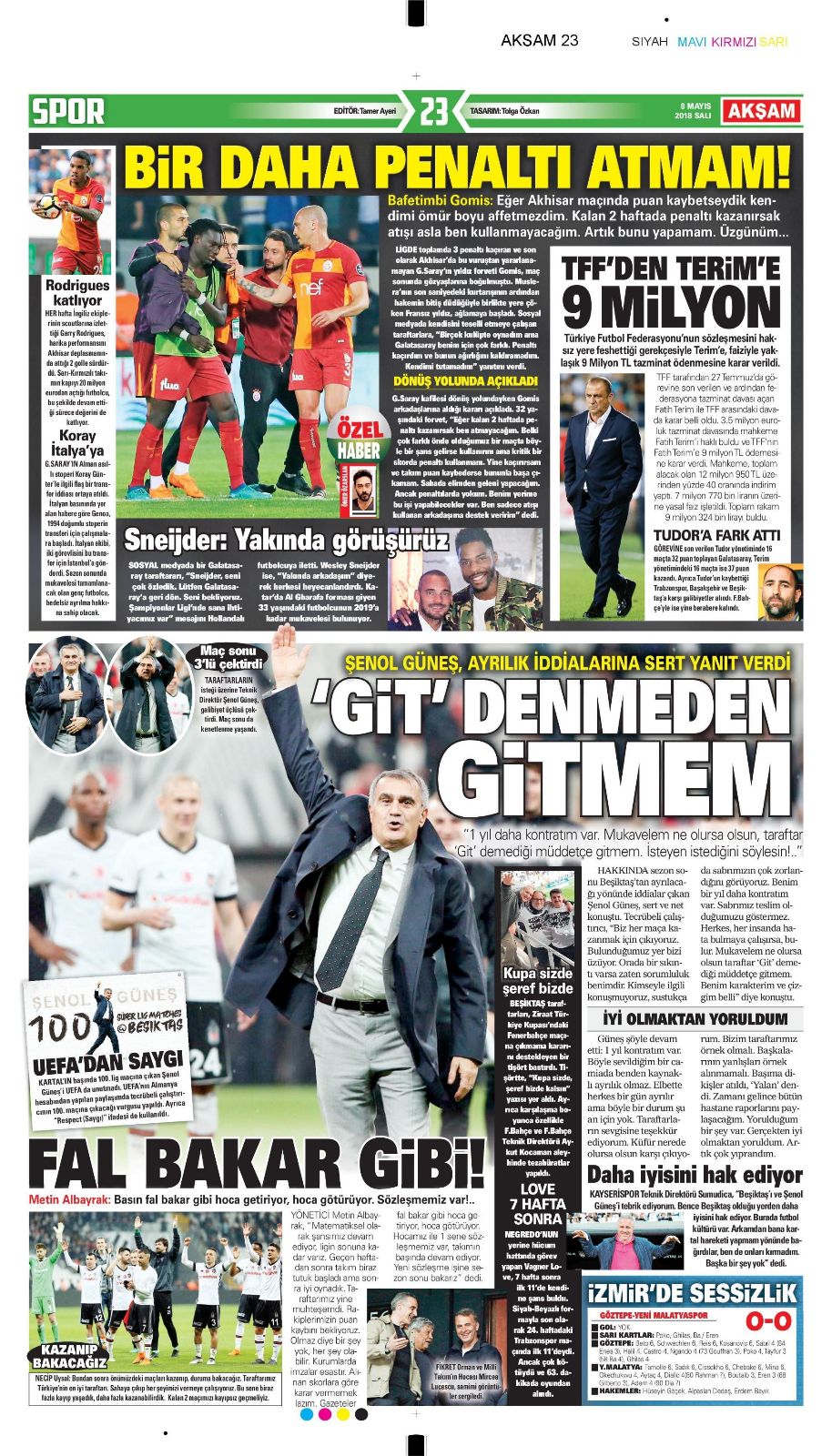 8 Mayıs 2019 Cumartesi 8 Mayıs 2019 Cumartesi